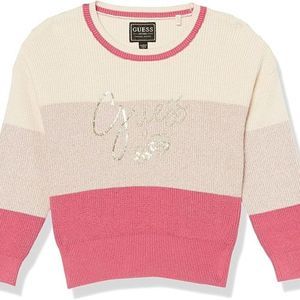 Girls' Long Sleeve Cozy Graphic Sweater